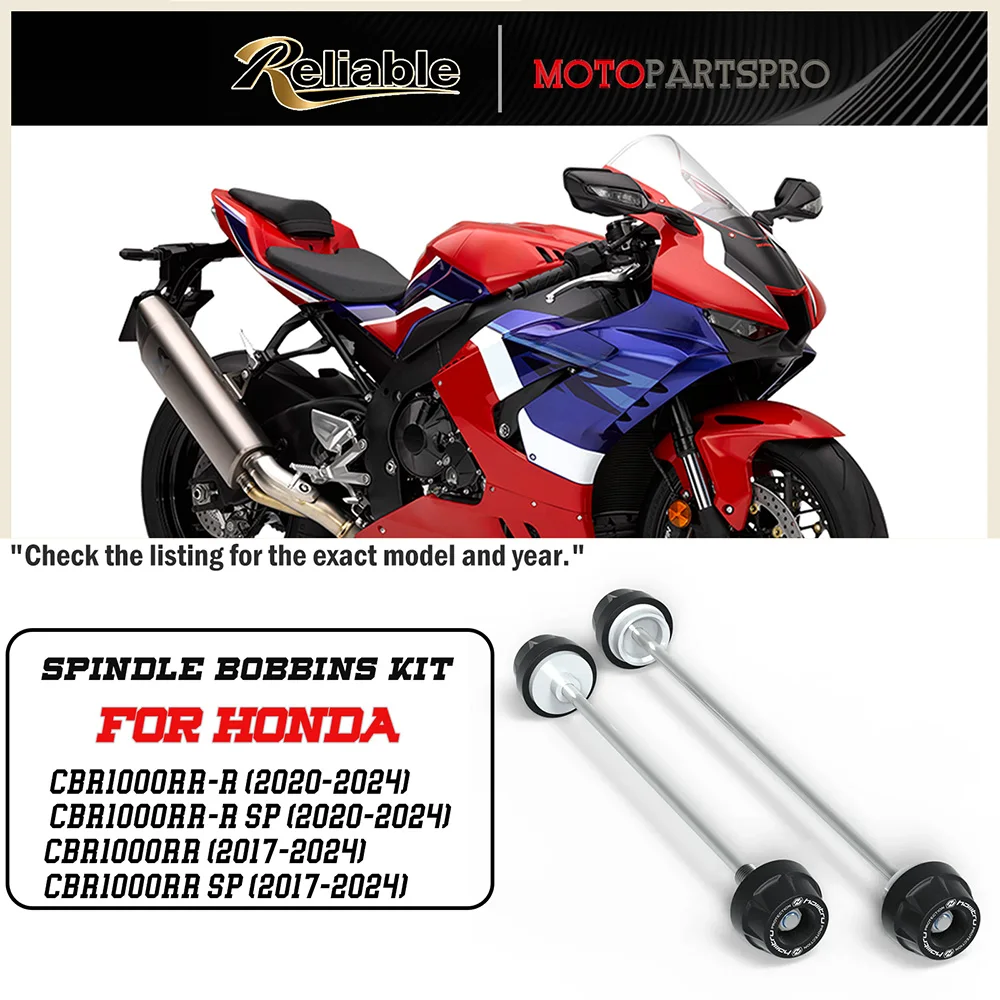For Honda CBR1000RR CBR1000RR-R Front Rear Wheel Axle Fork Crash Slider Motorcycle Front Rear Swingarm Moto Wheel Protector