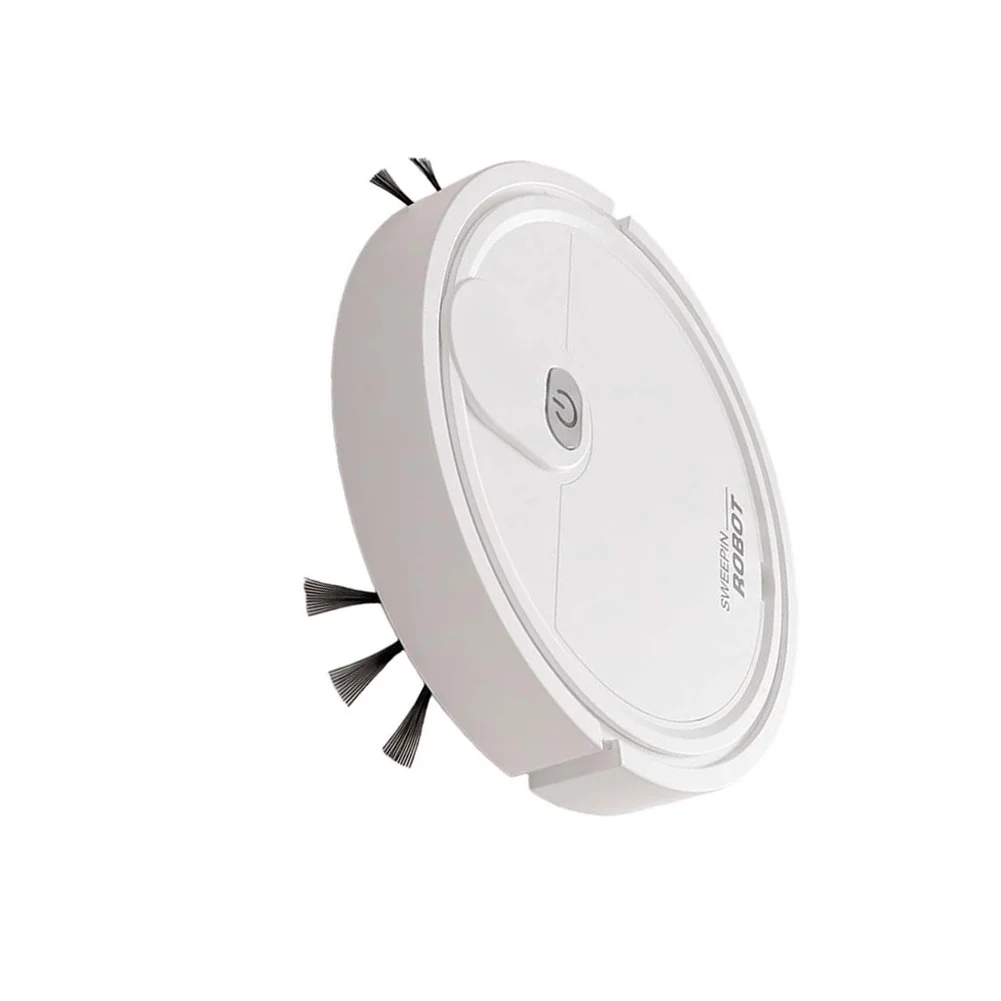 30*6.8cm Smart Robot Vacuum USB Charging Robot Low Noise Operation Compact Design Automatic Obstacle Avoidance
