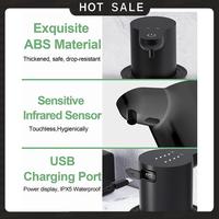 24-Hour Delivery Automatic Foaming Hand Soap Dispenser 400Ml Wall Mount, Touchless, Rechargeable, 4-Level Adjustable