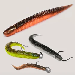 5cm 6.8cm 9cm Soft Fishing Lures Dancing  Loach Worm Sway Noodle Worm Needle Tail Straight Tail Floating Bass Mandarinfish