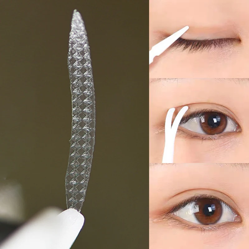 

Invisible Double Eyelid Tape Self-Adhesive Transparent Eyelid Lift Stripe Slim/Wide Waterproof Fiber Glue Free Eyelid Stickersma