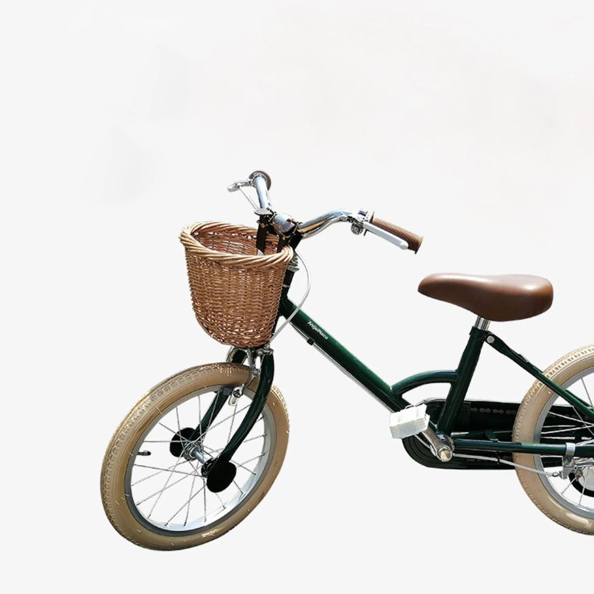 

Willow Bike Basket Durable Water Resistant H Storage Front Wicker H made Cycling Accessories Smooth Surface Firm Hook