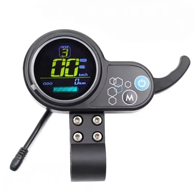 Electric Scooter Replacement Parts Plastic 60V Electric Scooter 2-in-1 Charge Throttle Display Scooter Accelerator
