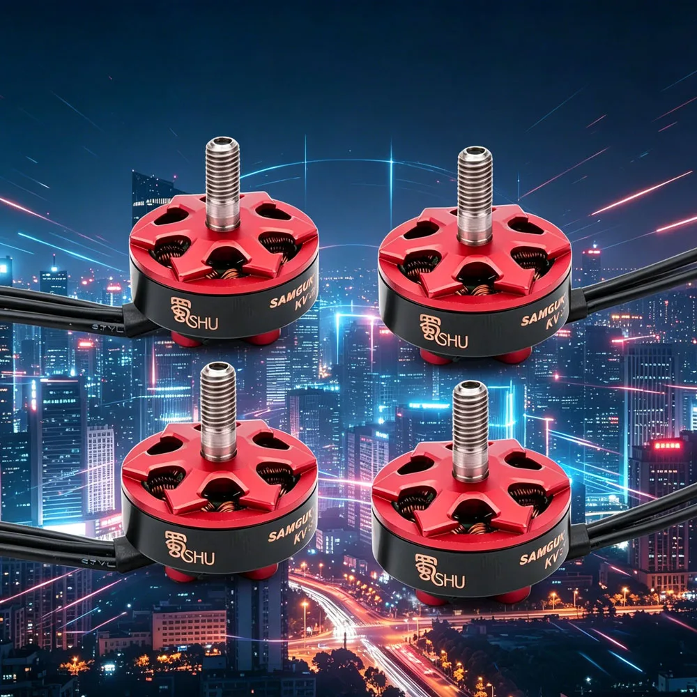 

4pcs Samguk Series Shu 2306 2500KV 2800KV 3-4S 1750KV 4-6S Brushless Motor for RC Multicopter RC Drone Model
