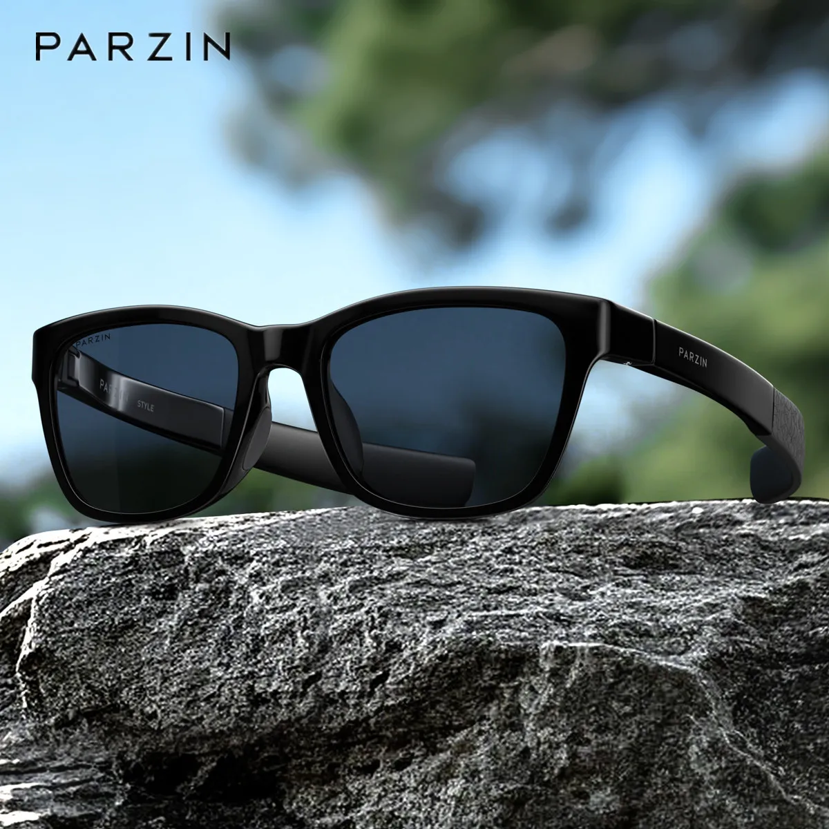 PARZIN Polarized Outdoor Sunglasses for Men Women New Light Sport Trendy Pair with UV Resistant Sunglasses PZ91703