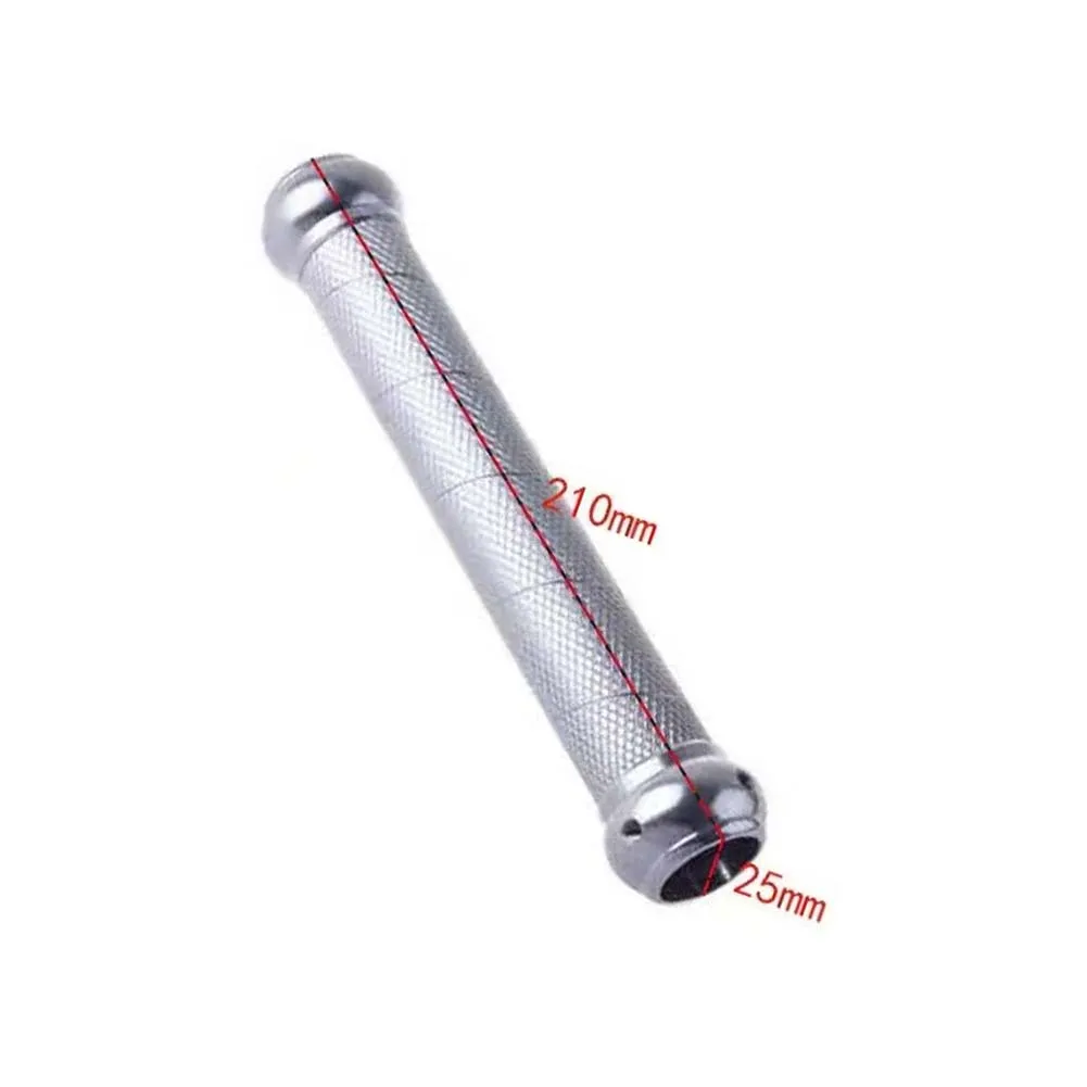 25mm*210mm Aluminium Handle Sleeve Non-Slip Protection Sleeve Gym Machine Grip Tube Replacement Exercise Machine Accessories