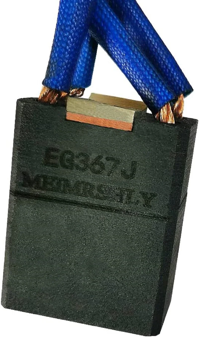 

8 шт., карбоновые щетки MEIMRSHLY EG367J для электромотора постоянного тока (25-32-60 мм EG367J)