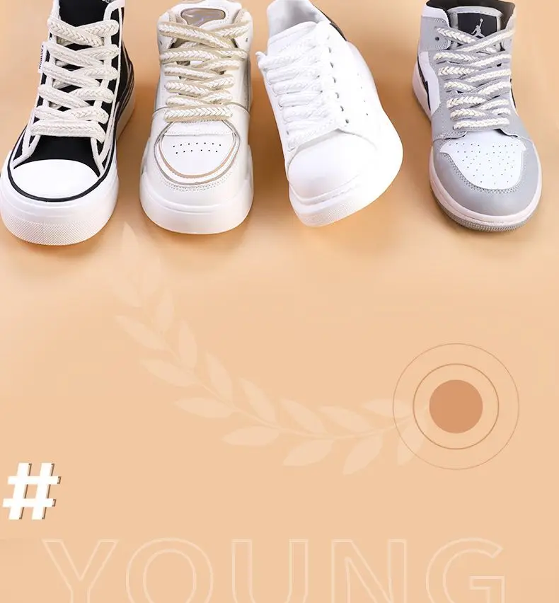 Flache Weizenkolben-Schnürsenkel für Sneaker, gedrehte Zöpfe, Marshmallow-farbene, bunte Schnürsenkel, Baumwoll-Canvas, strukturiertes Gewebe, klassische Schuhbänder – Detail 7