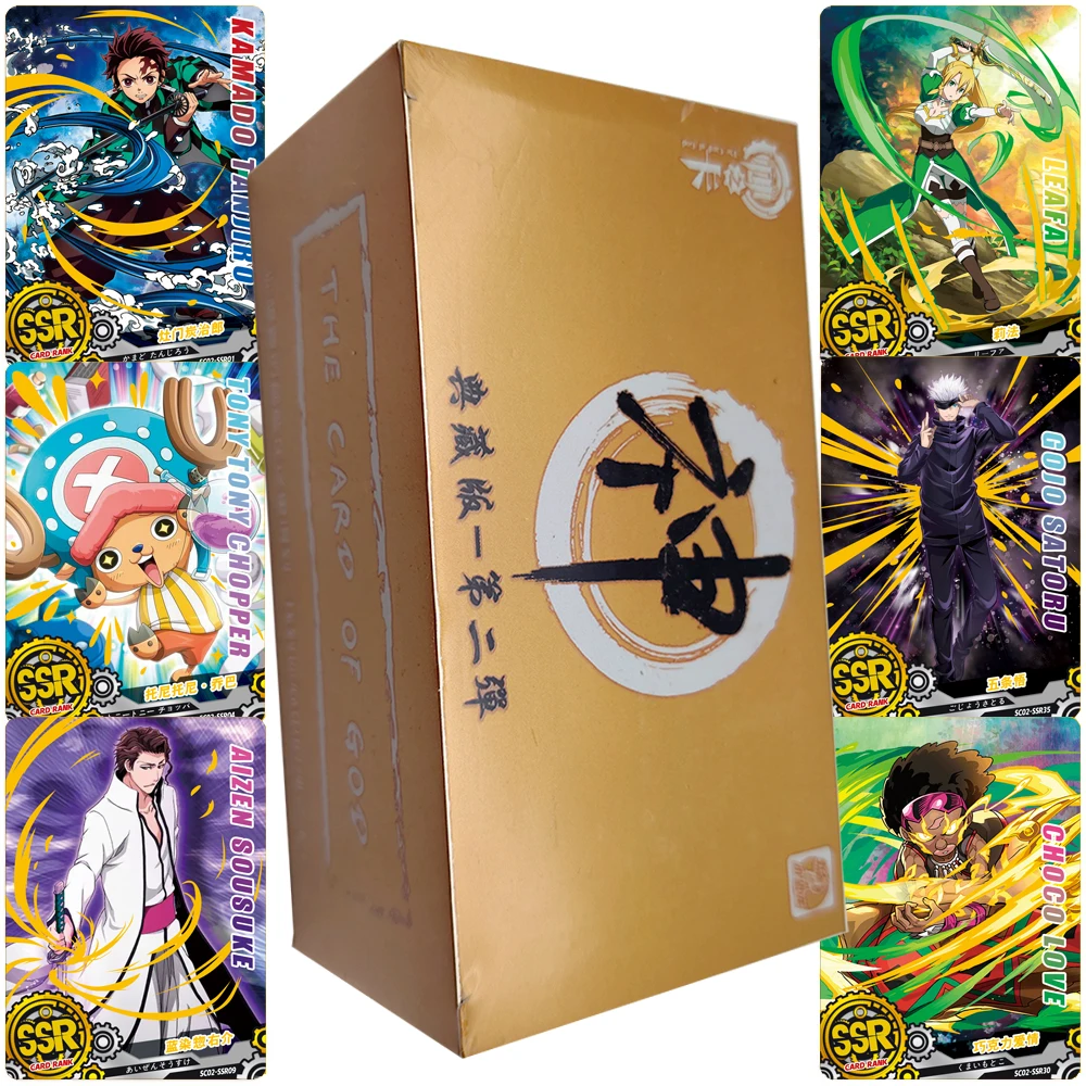 

The Card of God Classic Anime IP High Quality Collection Card Creative Peripheral Toys Children's Christmas Surprise Fun Gifts