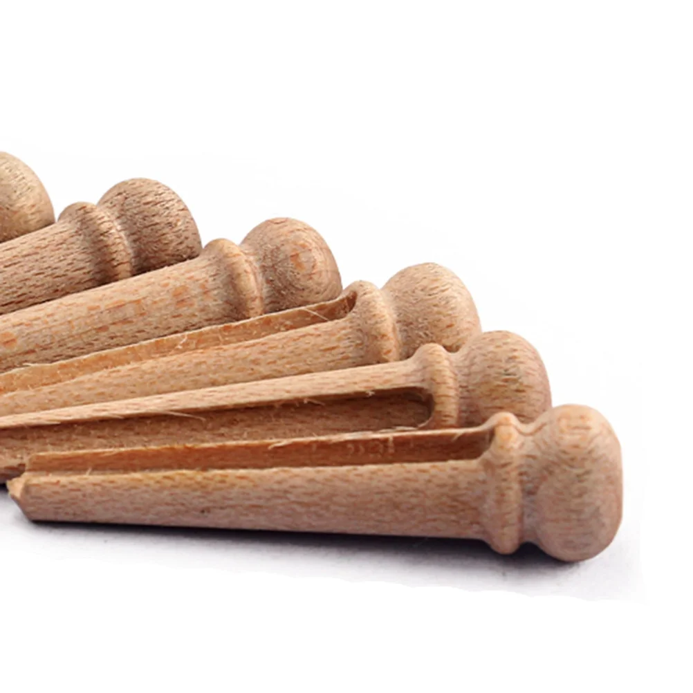 

6Pcs Natural Maple Acoustic Guitar Bridge Pins Vintage Style Durable Replacement Parts Improve Sound Clarity and Tone