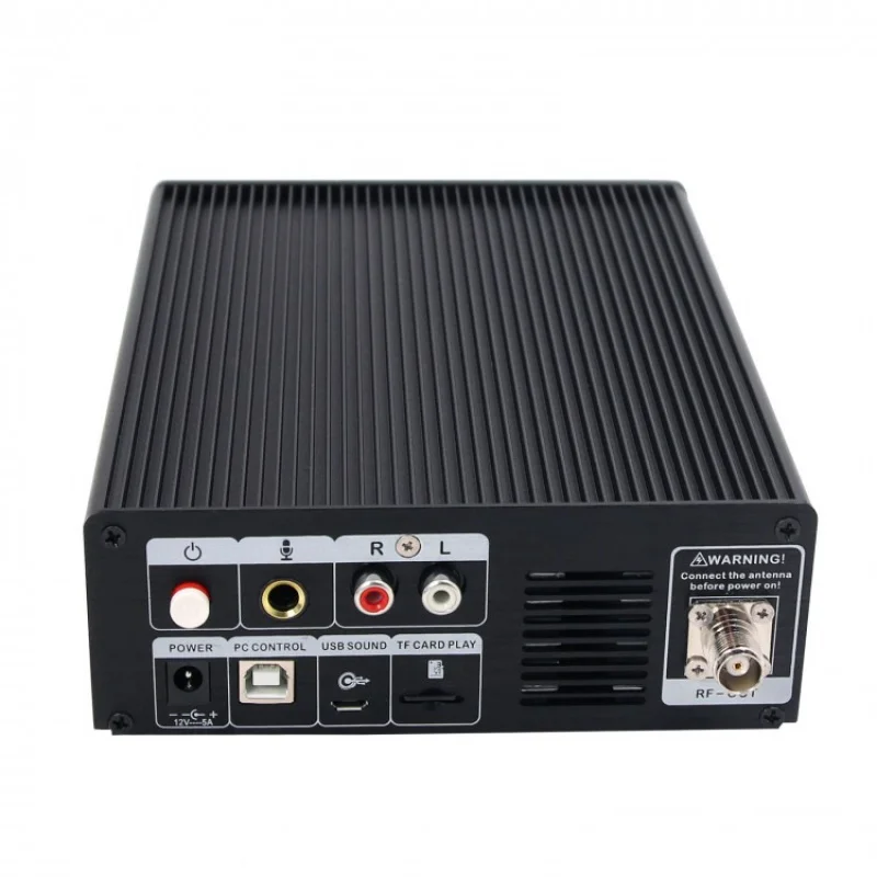 Nuovo arrivo T25M 25W 87,5-108 MHz Stereo PLL Radio TV Apparecchiatura di trasmissione wireless Trasmettitore FM