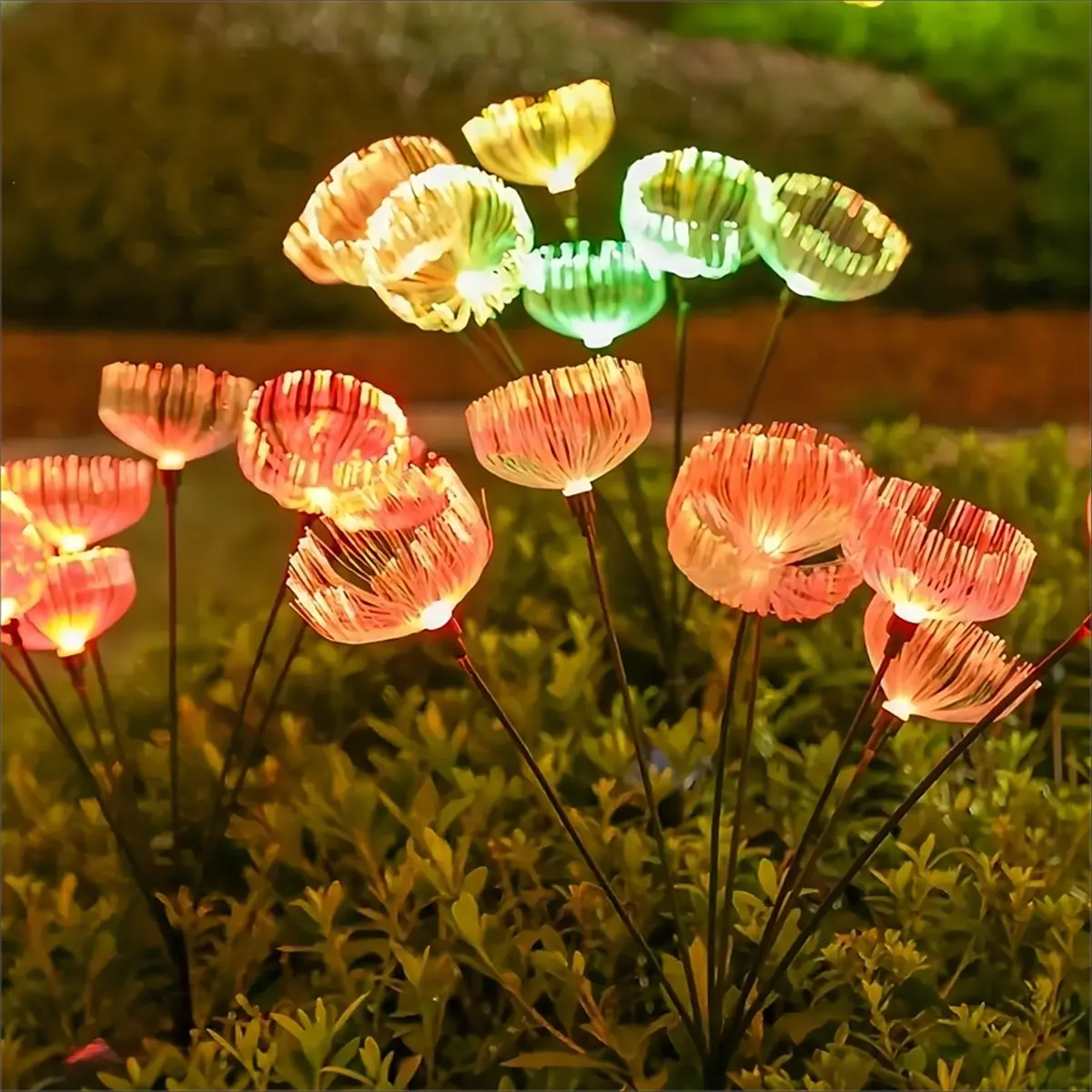 

ABMO Outdoor Solar, Медузы, Наружные солнечные фонари, Светодиодный садовый пейзаж, Газонные фонари с наземной вставкой