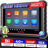 Autel Scanner MaxiCOM MK900 MX900 Bidirectional Diagnostic Tool as MK900BT Pro CAN-FD&DOIP Automotive Diagnostic Scanner FCA