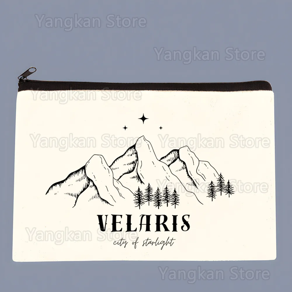 ACOTAR Velaris City of Starlight The Night Court Women Mini Coin Purses Original Card Holder Small Wallets Change Money Bag