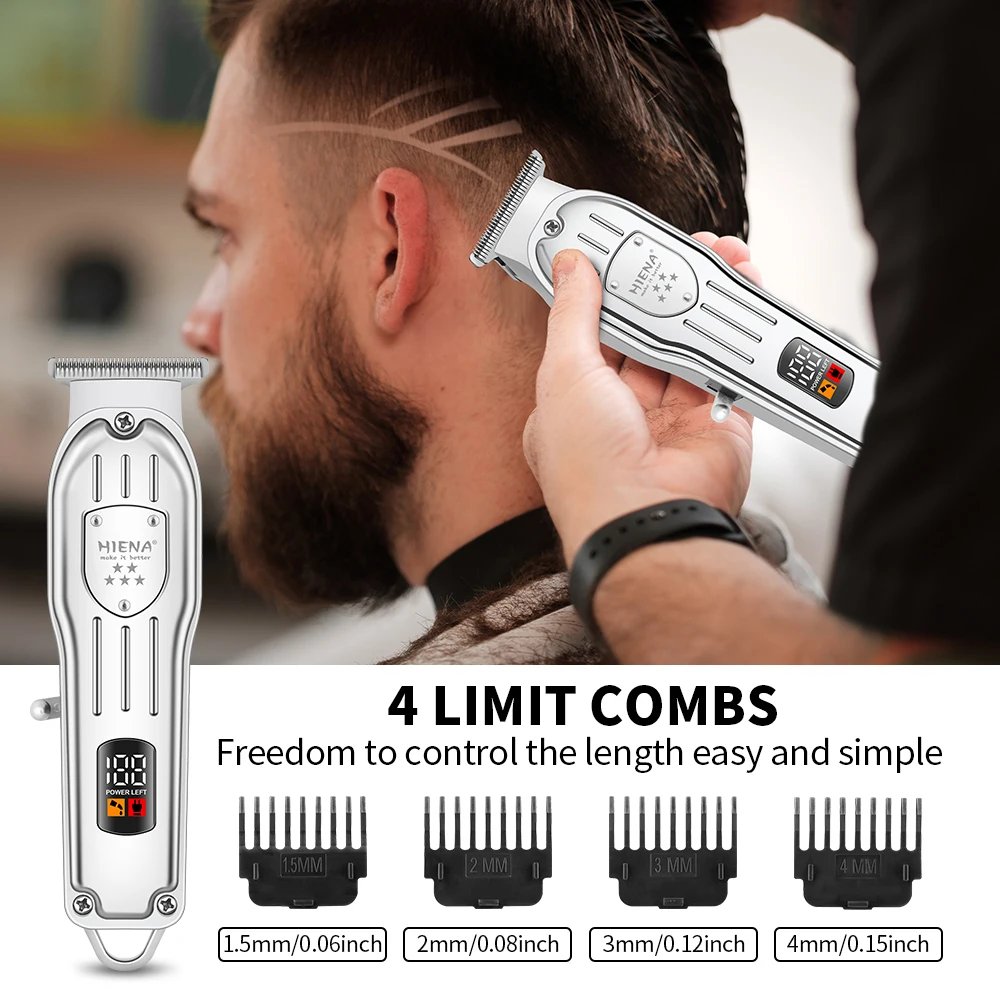 

Hair cutting machine Trimmer hair clipper man shaver hair clipper Professional electric scissors push HYN-208