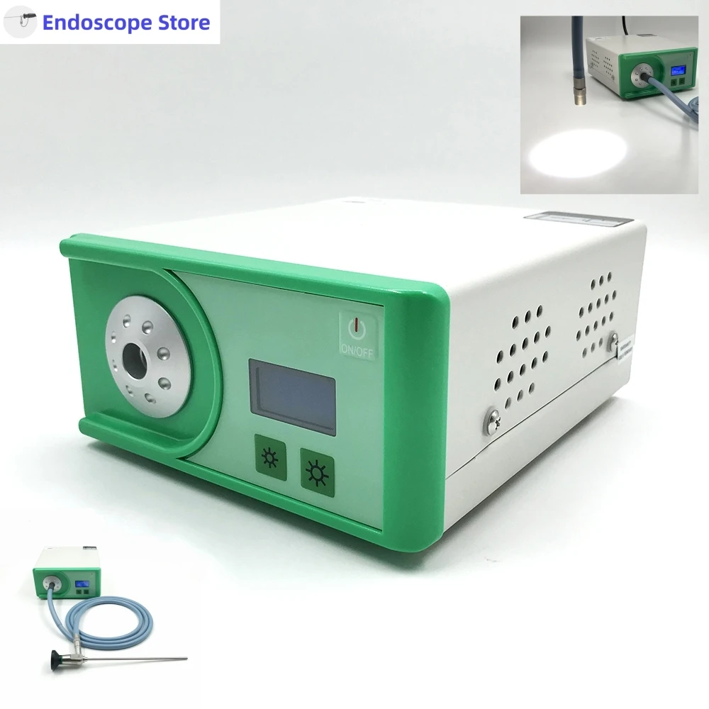 Medical LED 100W Endoscope Optics Microscope Laparoscopy Cystoscopy Light Source Fit Storz Interface Customized ENT Surgery