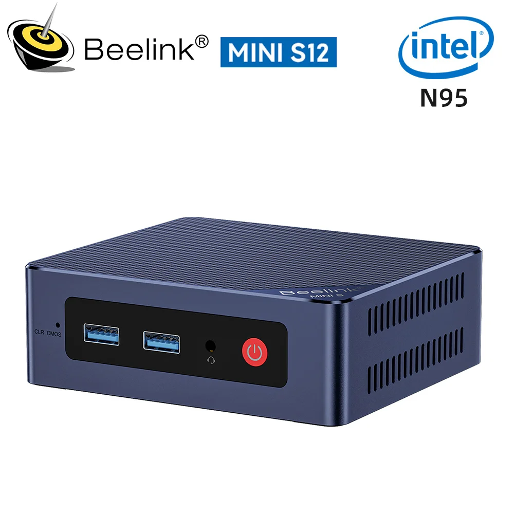 Beelink Mini S13 Twin Lake N150 16G 500G S12 Pro Intel 12th N100 Mini S/S12 Intel N5095/N95 DDR4 Windows 11 كمبيوتر مكتبي