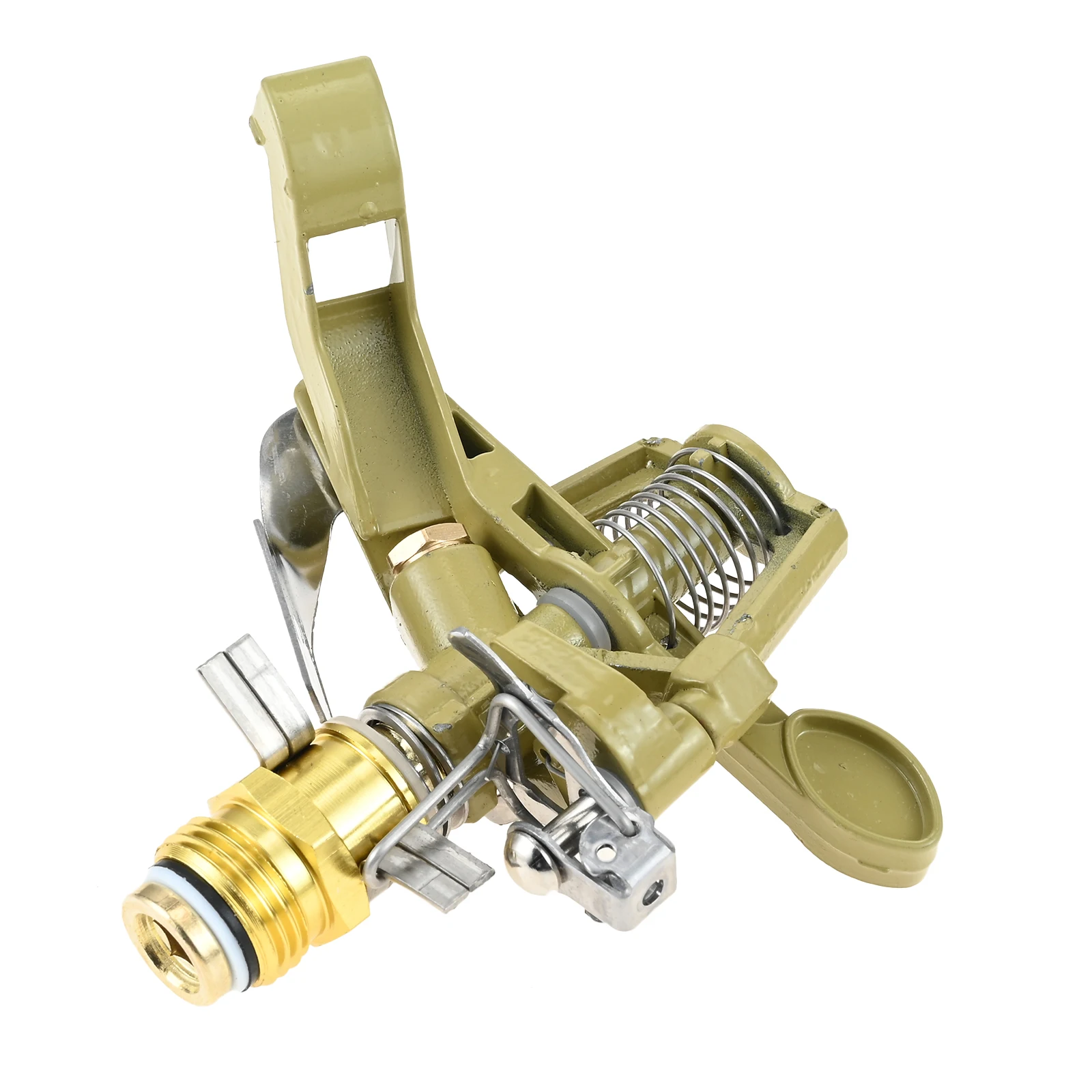 

1pc 1/2 Inch Irrigation Impact Head Zinc Alloy Adjustable 360° Lawn Watering Sprinkler for Gardens Agriculture Large Area