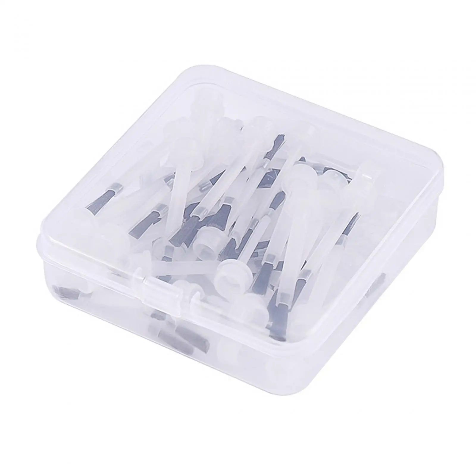 Dipping Powder Liquid Replacement Brushes Plastic Nail Brush Polish Set for Professional Nail Salon Use