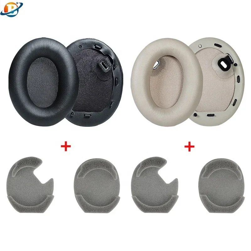 

Soft Protein Leather Memory Foam Ear Pads Cushions Replacement Earpads For Sony WH-1000XM4 WH1000XM4 WH 1000 XM4 Headphones