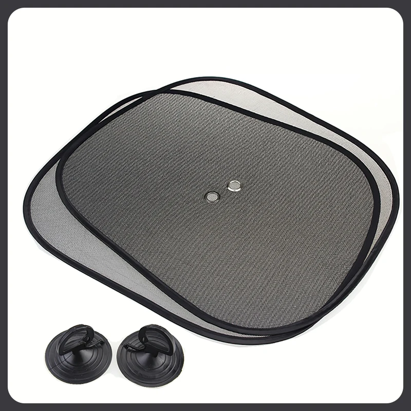 

1Pair Car Front Rear Side Window Sunshade Universal Sunscreen Sun Shade Reflective Shade Cover Auto Curtain Accessories For SUV