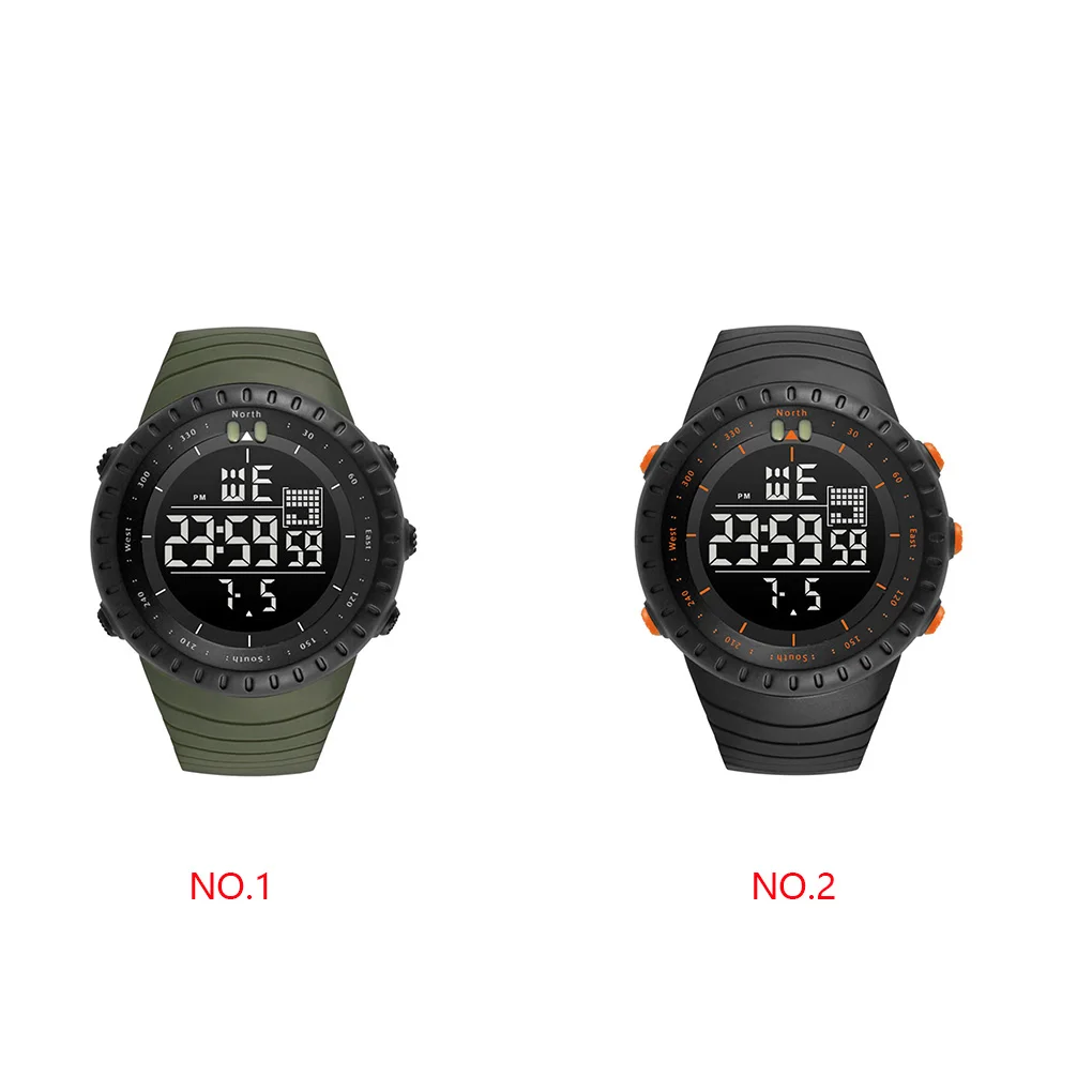 Men Outdoor Bluetooth Sport Watch Male 50M Waterproof Luminous Backlight Wristwatch Date Digital Boy Date Clock