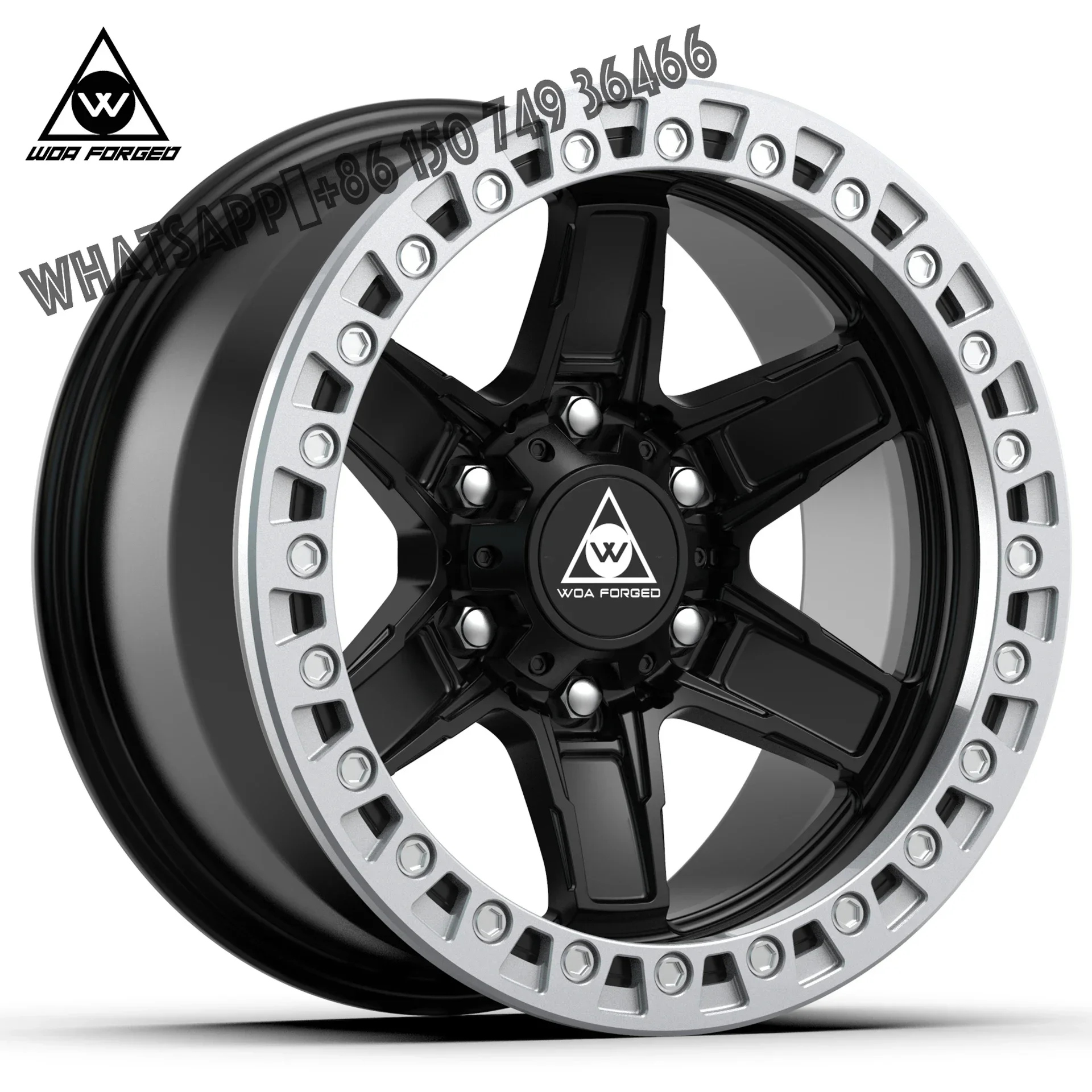 

WOAFORGED Кованые колеса 4x4 17x8 17x8,5 с бусинами 18-дюймовые диски с 6 отверстиями 6x139,7 8 отверстий 8x165.1 Внедорожные колеса