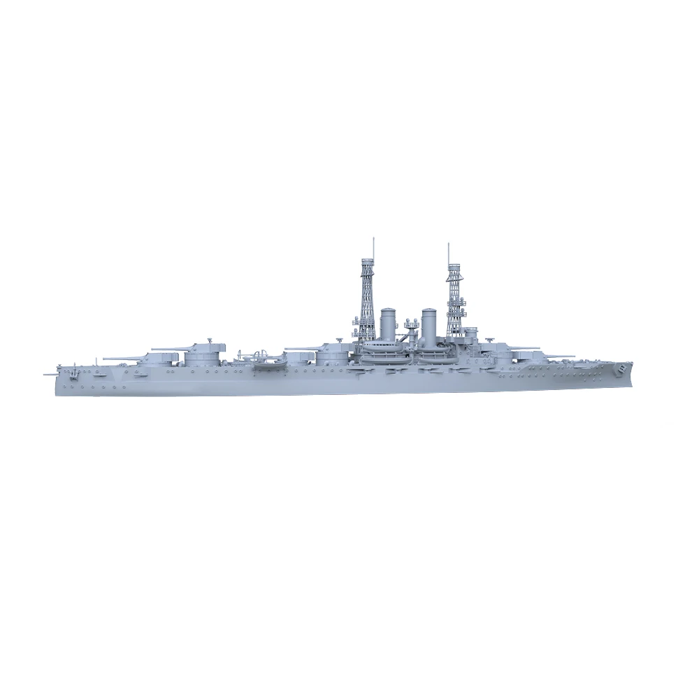 SSMODEL SS524 1/1000 1/1250 1/1200 Military Model Kit USN Wyoming class Arkansas Battleship BB-33