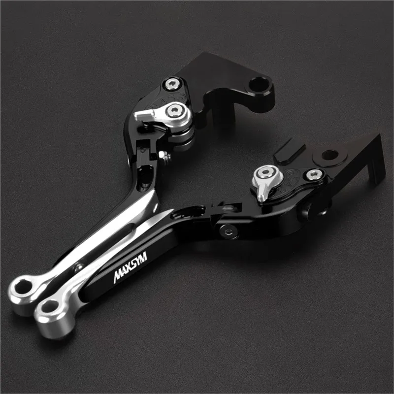 Motorcycle Extendable Adjustable Foldable Handle Lever Brake Clutch Lever CNC For SYM MAX SYM 400i MAX400 Motorcycle Accessories