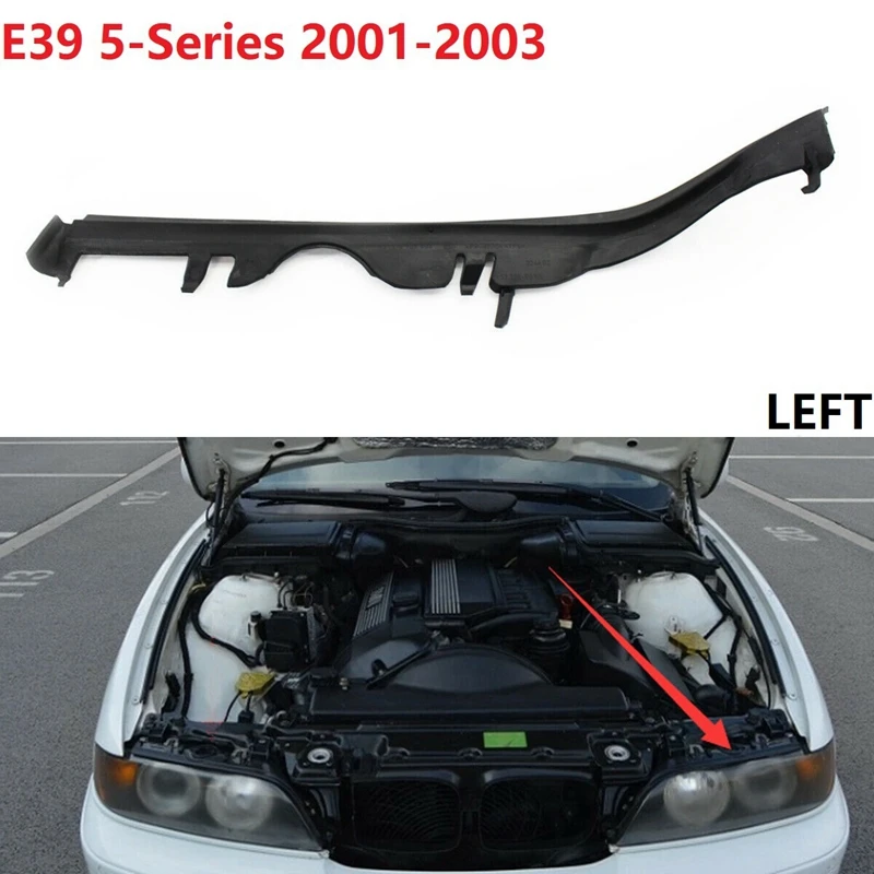 

For -BMW E39 5-Series 525I 528I M5 2001-2003 Driver Left Upper Headlight Gasket 63126908405