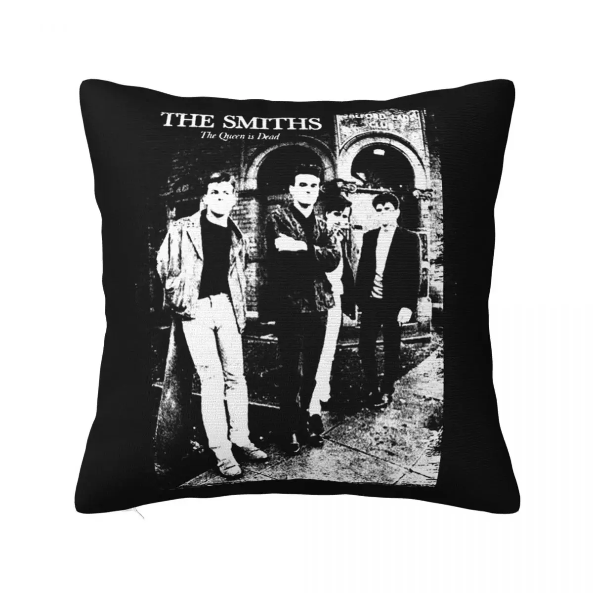 The Smiths Grunge Style Pillow Cases Punk Morrissey Marr Cushion Covers Vintage Zippered Decor Pillowcase for Home 40*40cm