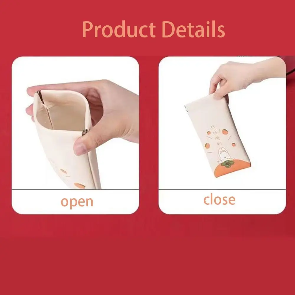 حقيبة نظارات مطبوعة للرجال والنساء ، محمولة ، ناعمة ، تخزين أحمر الشفاه ، حقيبة نظارات شمسية ، كيباك ، حقيبة نظارات قصر النظر