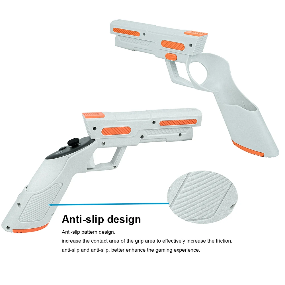 المضادة للانزلاق VR لعبة الأسهم غطاء قبضة مرفق أفضل الألعاب في ألعاب FPS VR مرفق ل Meta/Oculus Quest 3 ل كوة كويست 3