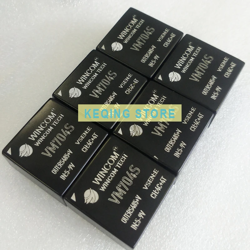 5PCS/lot VM704S Vibrating Wire Sensor Multi-channel High Voltage Excitation/Low Voltage Sweep UART TTL