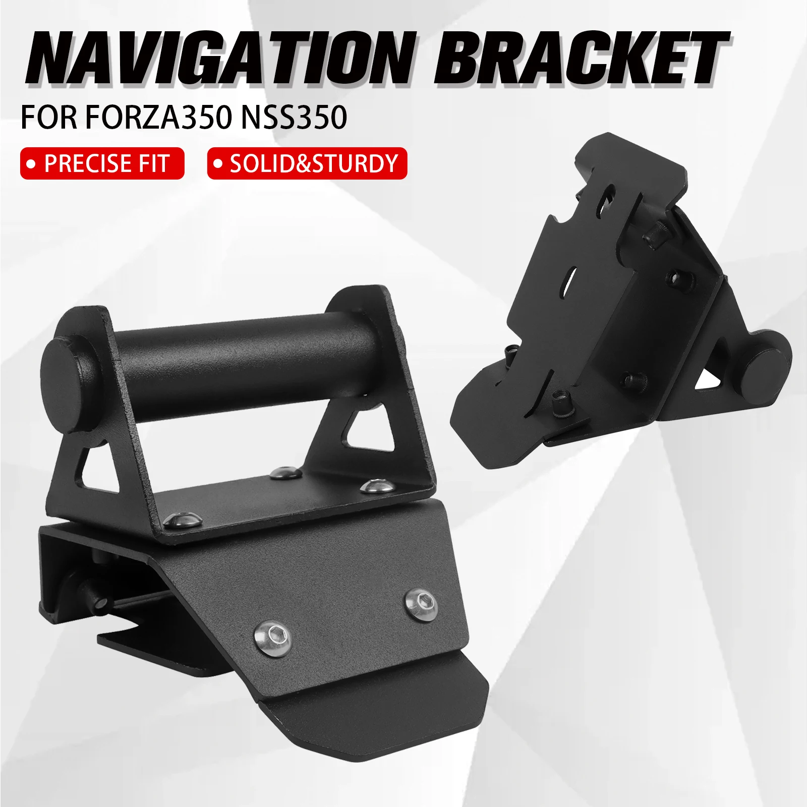 

GPS Navigator Plate Bracket For Honda FORZA350 Forza350 NSS350 NSS 350 Phone Holder Stand Mobile Phone Rack Dashcam Bracket