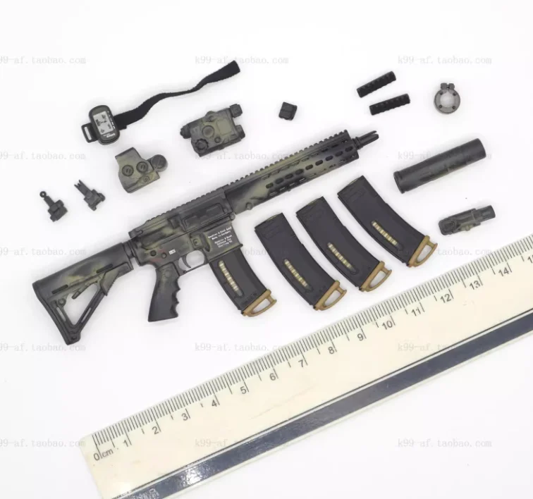 

Y89-17 1/6th Sodier HK416 Primary Weapon Model Set for 12" Figure ES 26054R CBRN