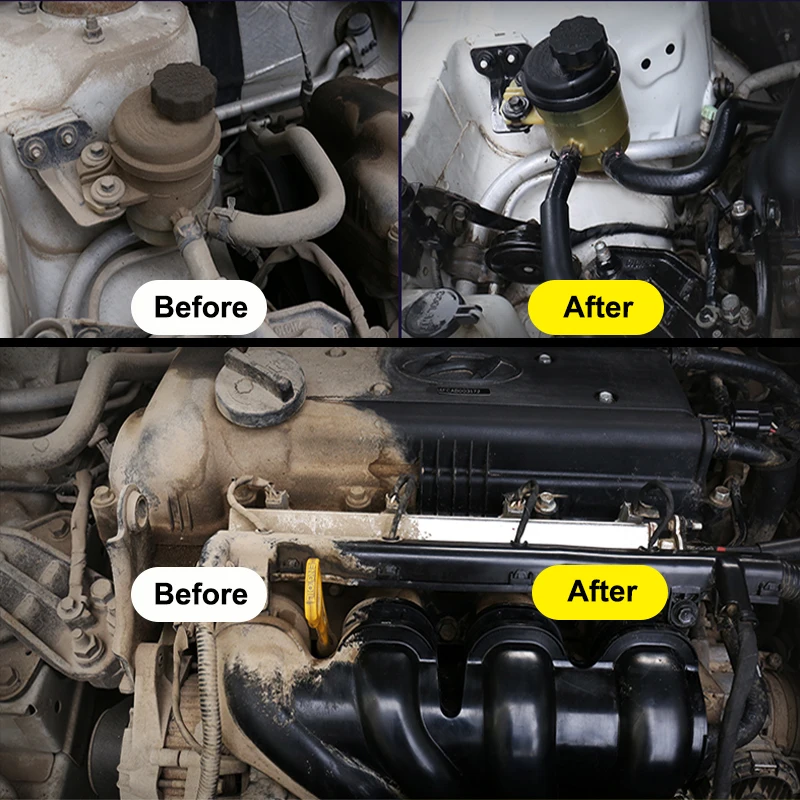 Engine Cleaner Internal Oil System Flush Agent Carbon Deposit Remover Sludge Clean Lubrication Protection