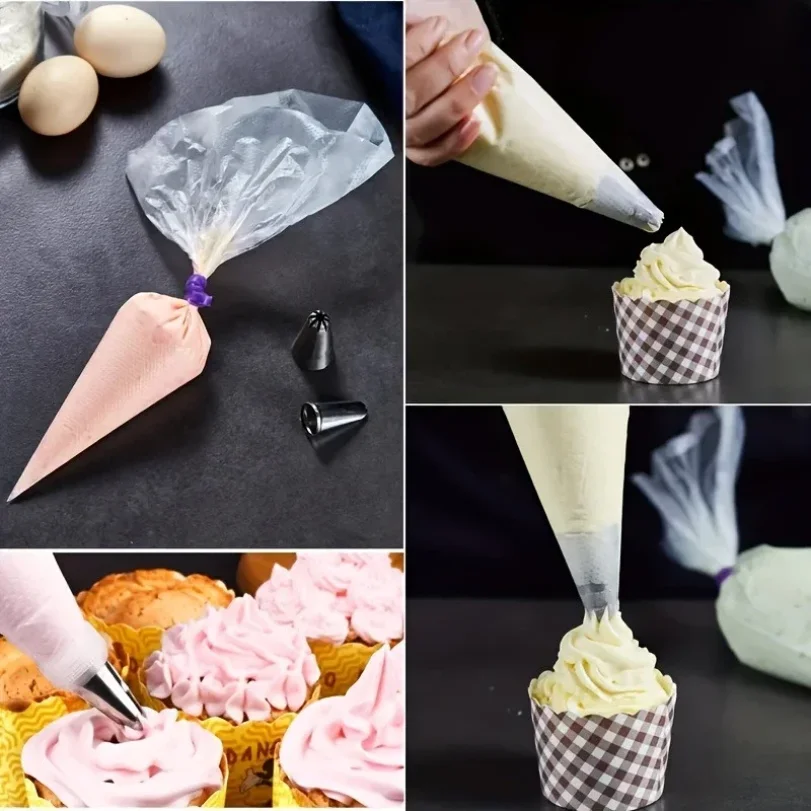 100 Buah Kantong Kue Sekali Pa - Piping Bag Disposable ulasan dan harga