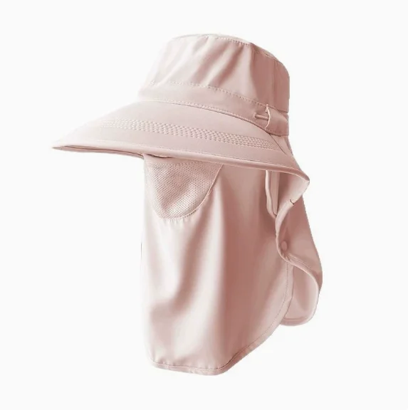 

Wide Brim Sun Hat Full Face Neck Coverage Breathable for Women Outdoor Beach Hiking