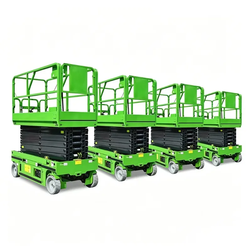 3m 4m 6m 14m Heavy Outdoor Movable Full Electric Scissor Platform 230kg 2000kg for Street Light Repair Wholesale