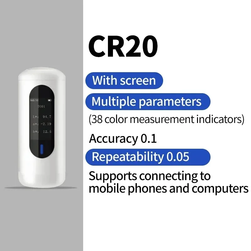 GOYOJO Colorimeter High-precision Paint Fabric Coating Tester Digital Colorimeter for Paint Coating Fabric Color Inspection