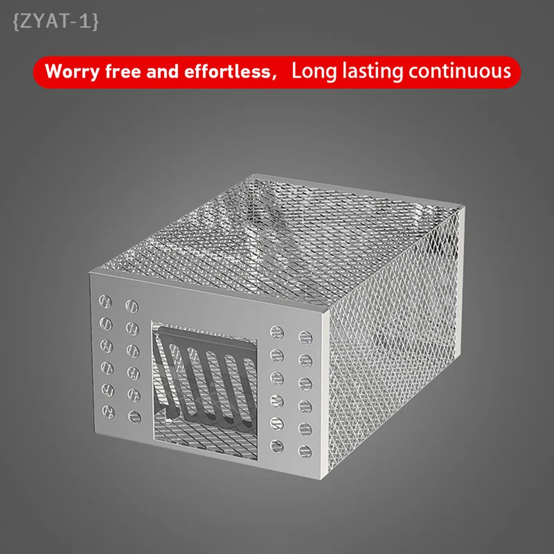 مصيدة فئران عالية الكفاءة، مصيدة فئران أوتوماتيكية للدورة المستمرة لحديقة المنزل، قطعة أثرية آمنة وغير ضارة