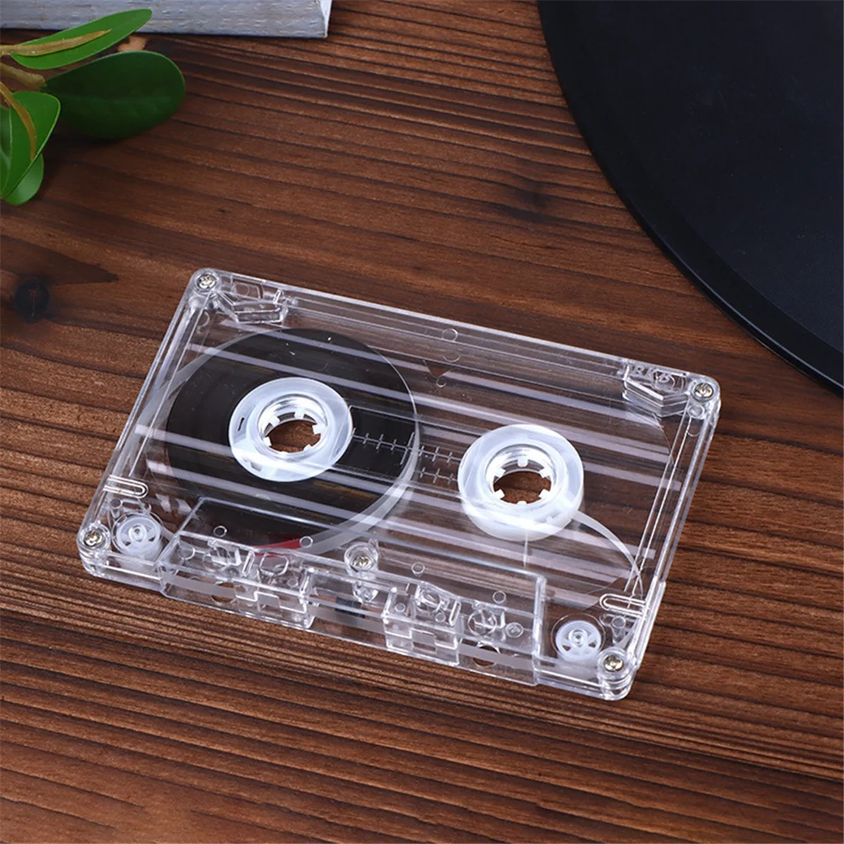 A72Z Blank Audio Cassettes. Recordable Clear Audio Cassettes Video Tape for Voice Music Recording