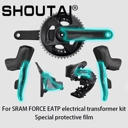 Electric Transformer Kit For SRAM FORCE EATP Protective Film Road Bike Rear Derailleur Hand Transformation Anti-Scratch Sticker