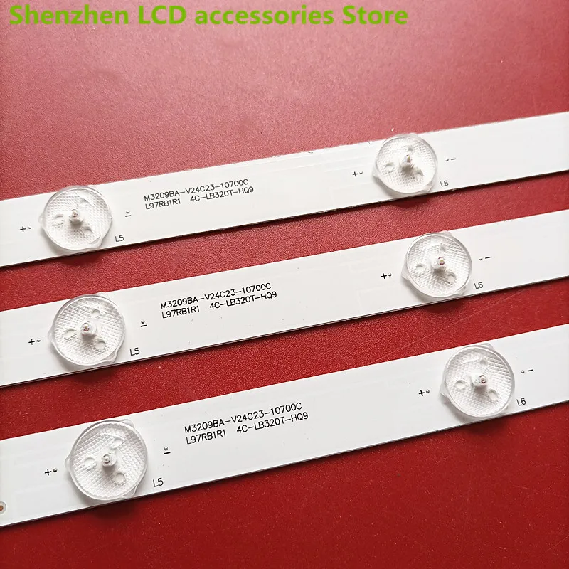 الأصلي ل 32 بوصة B32A380 L32F1600B L32B2810 LE32D99 32HR331M08A3 588 مللي متر 8LED 3 فولت 100% جديد LED الخلفية قطاع