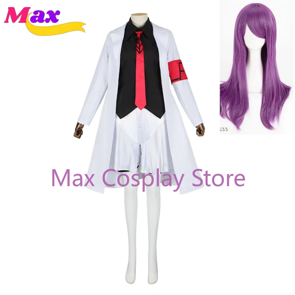 

Max Cos унисекс аниме Cos Kuroitsu Touka костюмы для косплея Хэллоуин униформа костюмы
