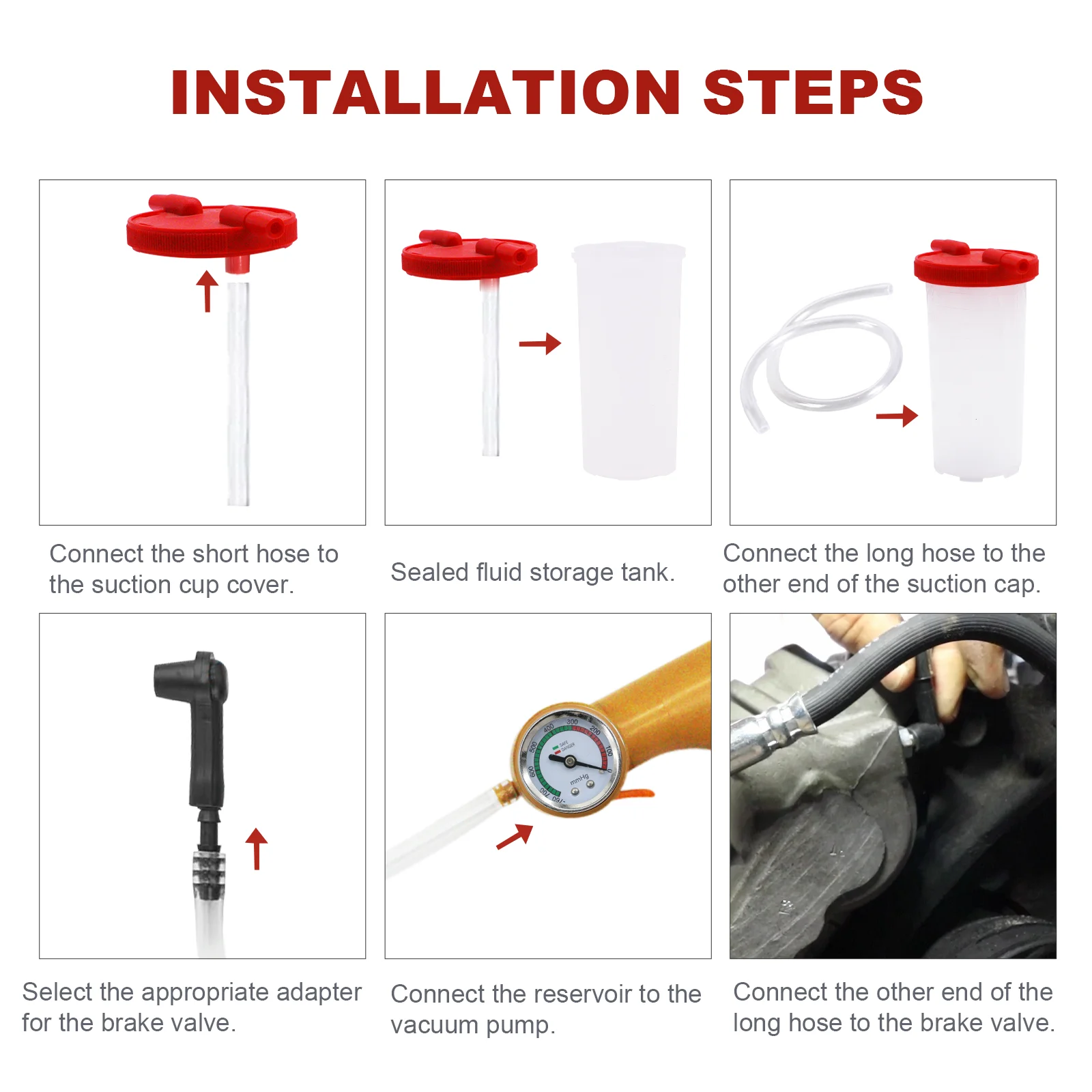 Manual Vacuum Pump Test Pistol - Fuel Pump Pressure Vacuum Tester Gauge review and price