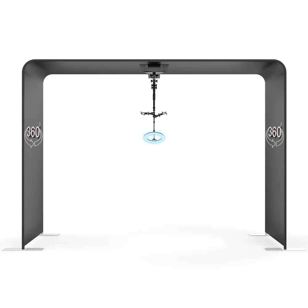 Photobooth Teratas 360 Derajat Spinner Sky Photo Booth Tuangkan 4 Orang Dengan Remote Control