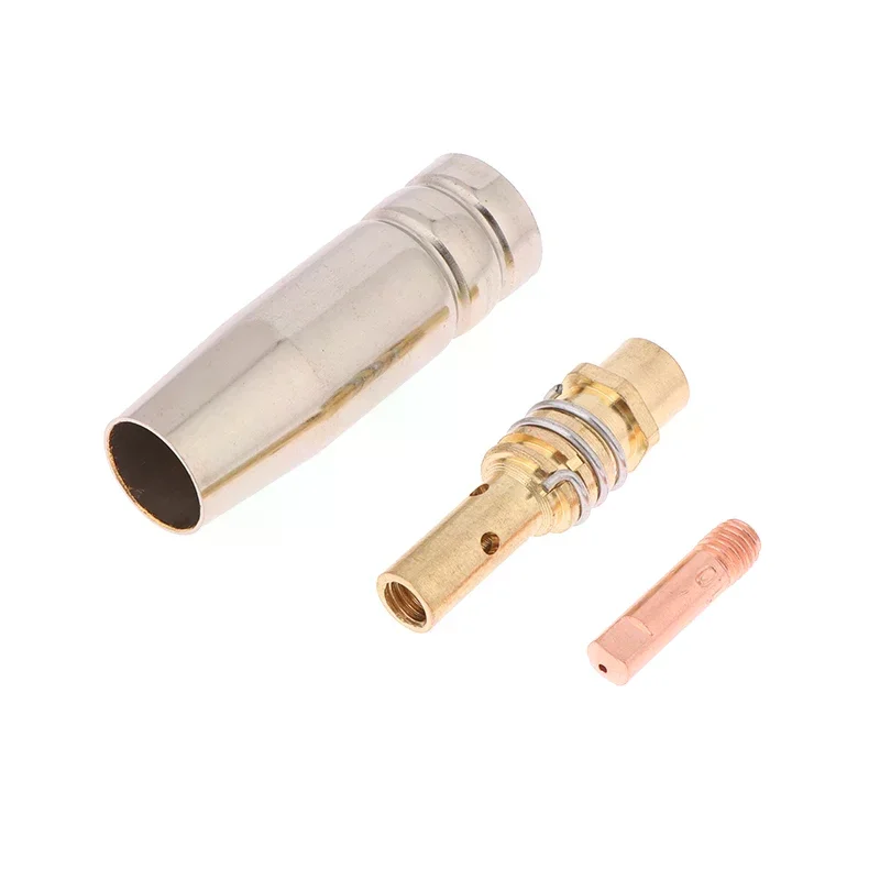 11Pcs/set 8/9/10mm Pelindung Nozel Ujung Kontak Obeng Las MIG/MAG Perlengkapan Obeng Las 15AK Alat Solder