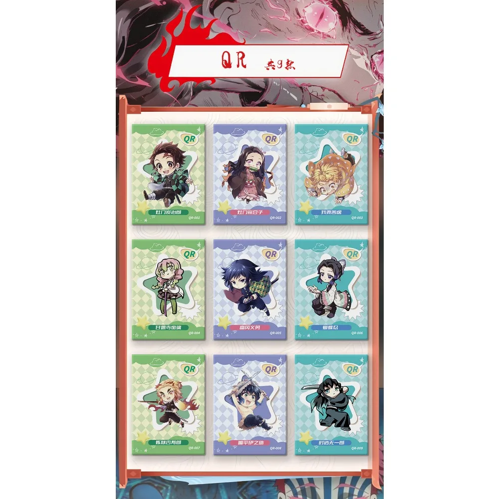 Wholesale Demon Slayer Card Booster Box Anime Character Precious Exquisite Trading Collection Card Toys for Family Children Gift